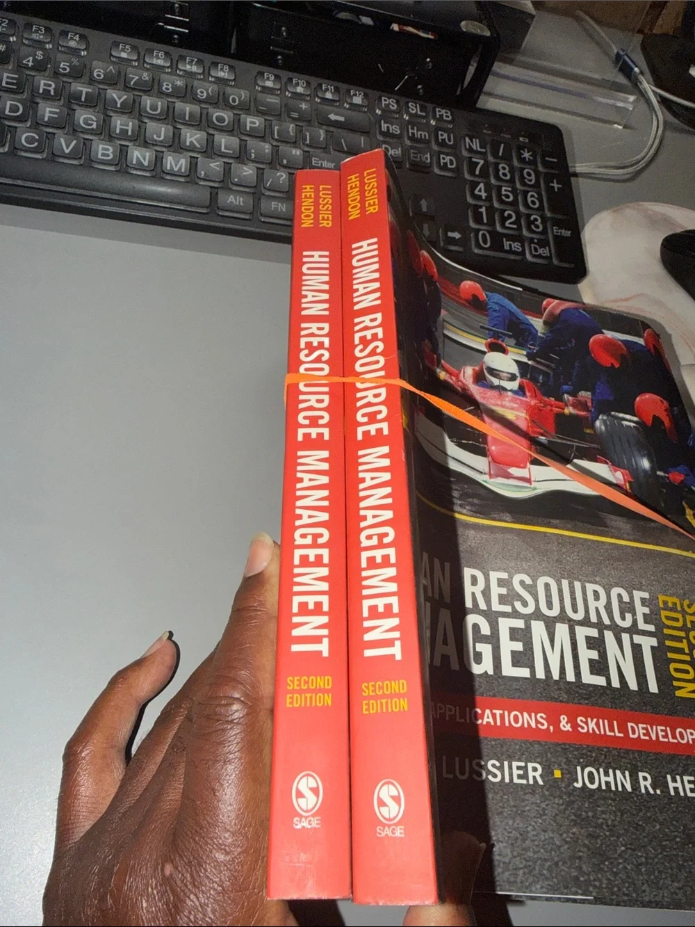 Lot of 2 Human Resource Management Textbook -